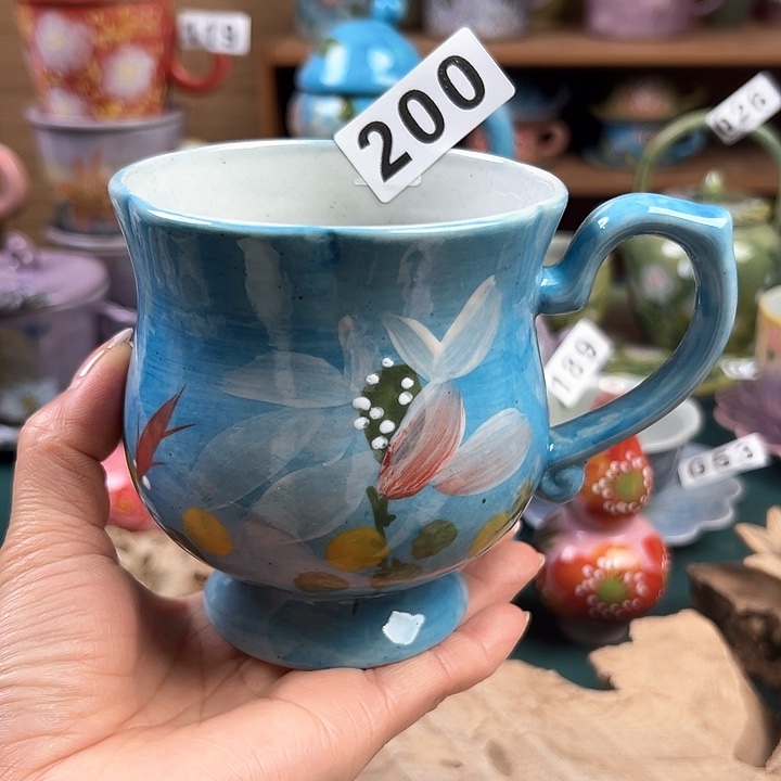 杯景德镇陶瓷手绘作品200