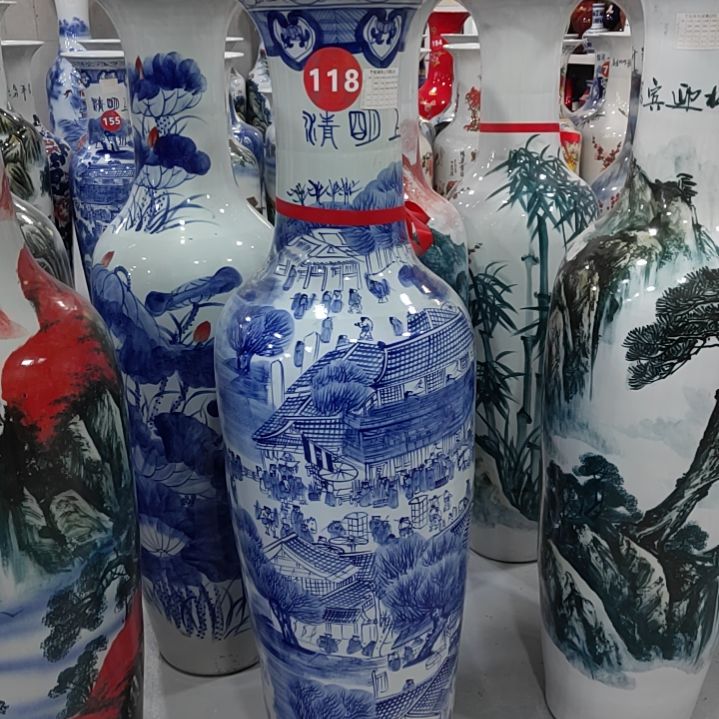 摆件用****3手绘清明上河图一个