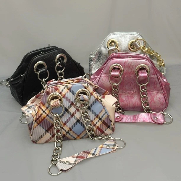 <801-804> 金属饰面保龄球手提单肩包·PiBag