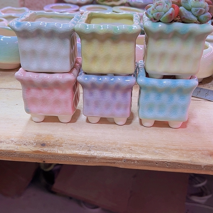 陶瓷花盆当场凑满12包邮