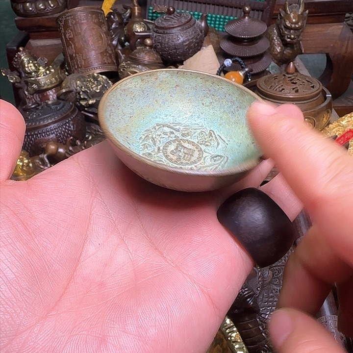 铜器办公室茶室摆件
