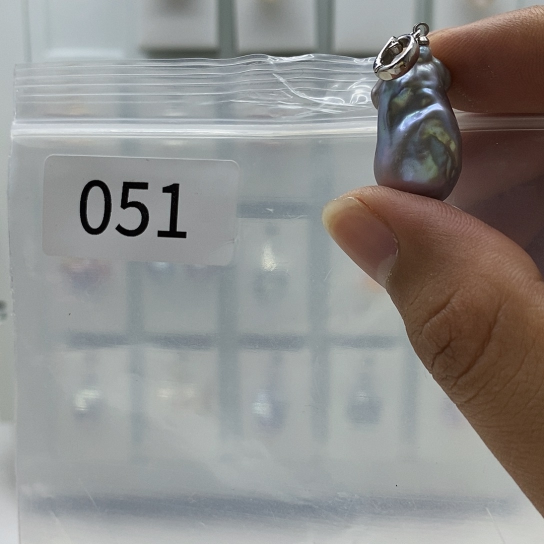 巴洛克珍珠001合金淡水珍珠