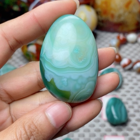 未镶嵌玛瑙/玉髓珠宝奇石落**纷打孔不退不换