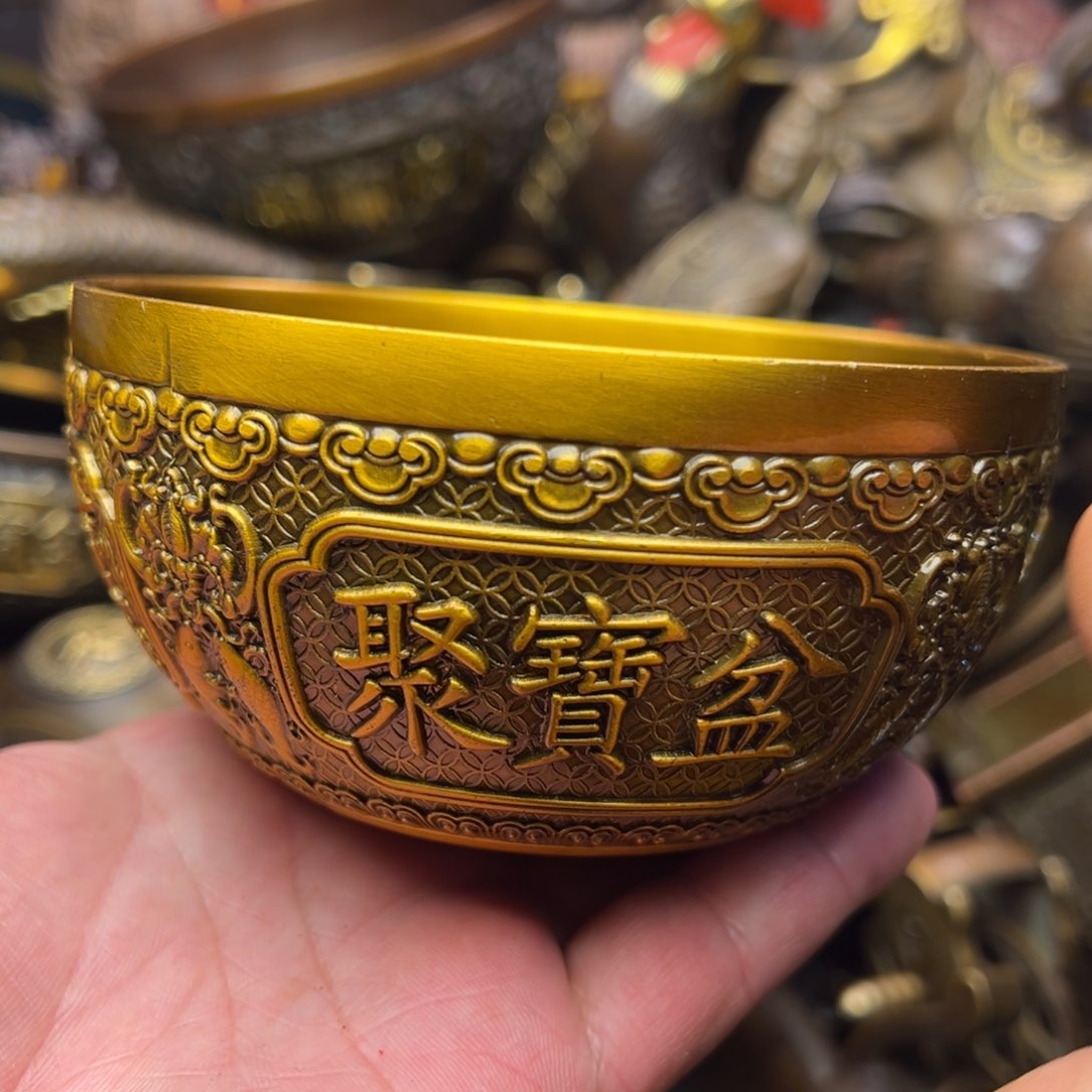 茶壶香炉铜器摆件