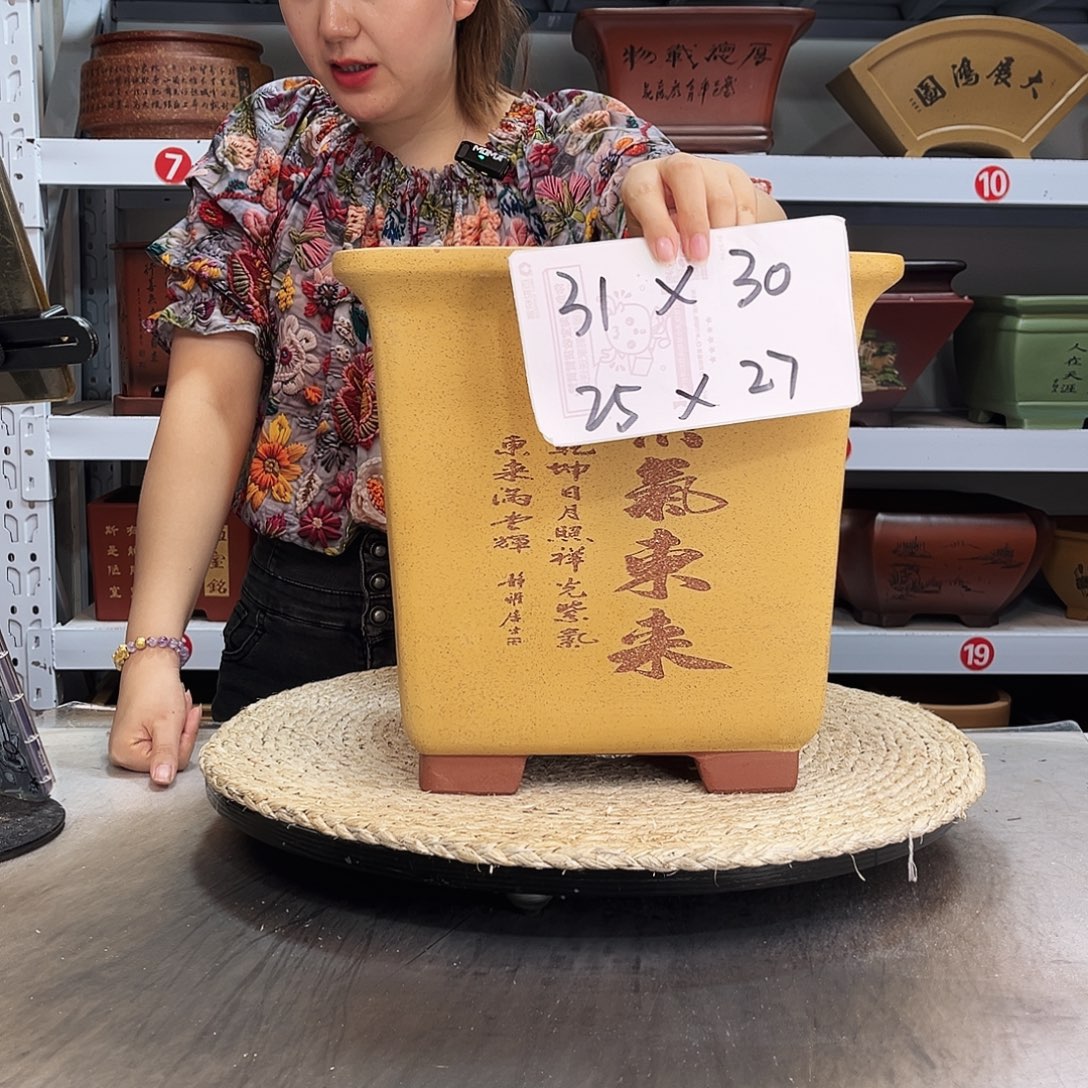 紫砂花盆紫砂花盆