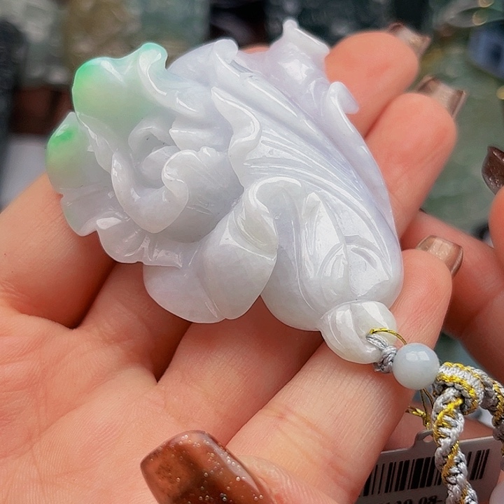 翡翠未镶嵌颈饰挂件