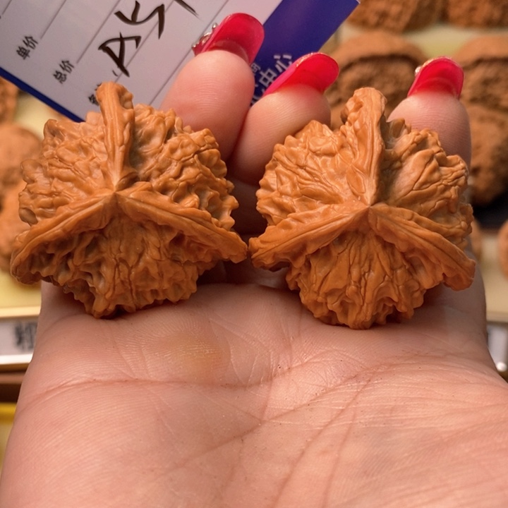桃核吊坠我***我三棱三棱三棱