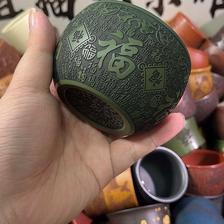 茶杯紫砂全手工紫砂主人杯