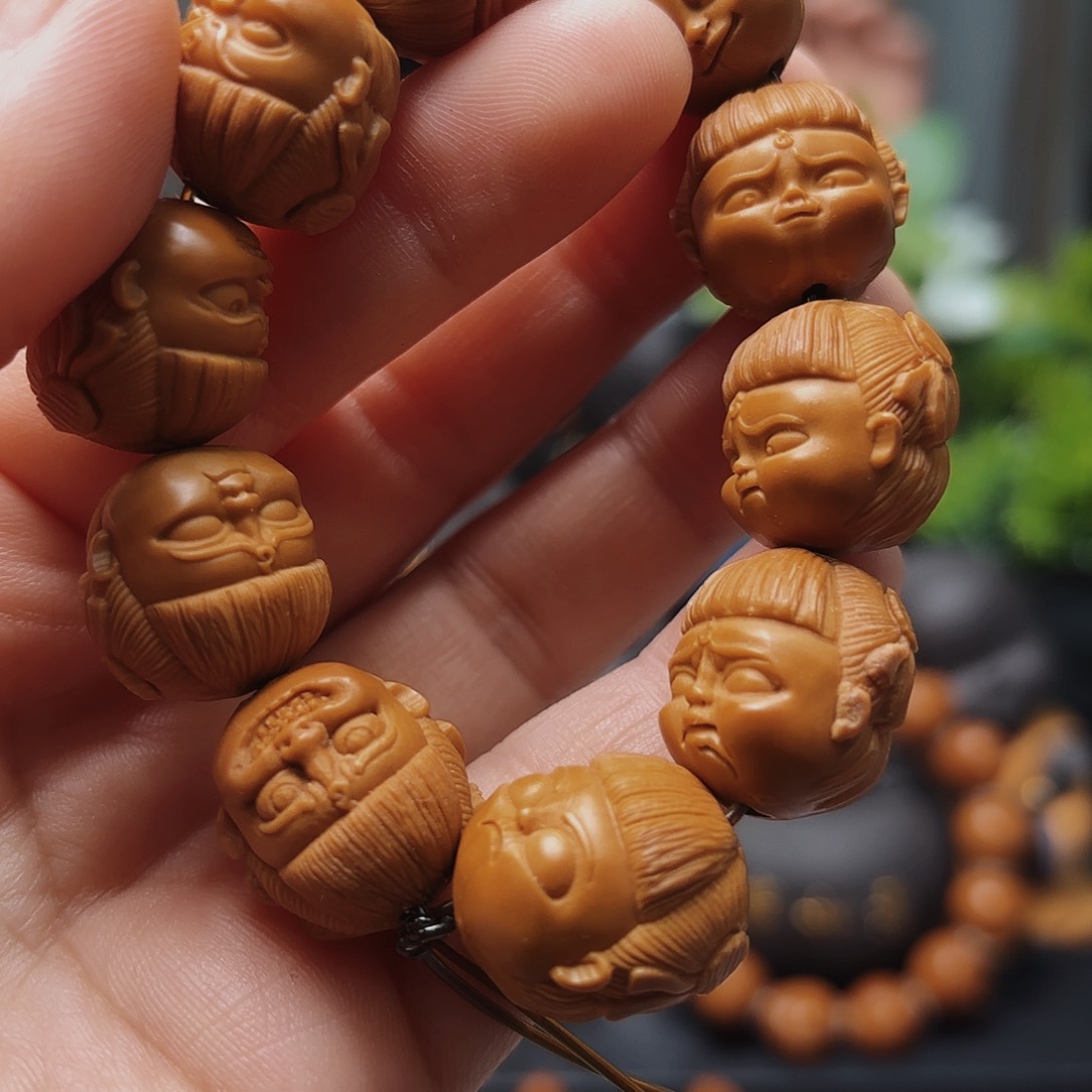 橄榄核手串/手链哪吒