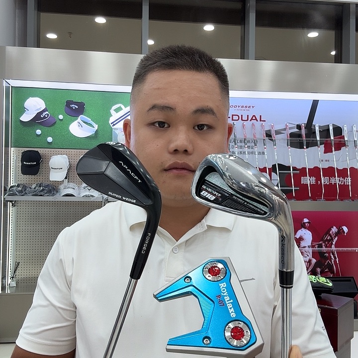 高尔夫铁杆组818加挖起杆推杆