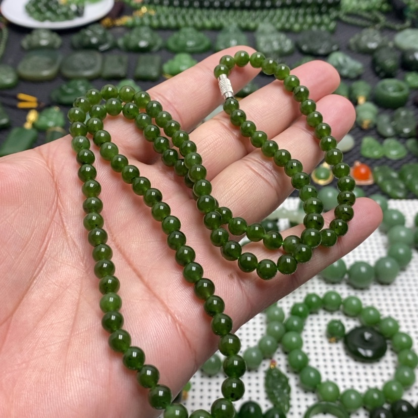 【闪购商品】和田玉（碧玉）颈饰未镶嵌