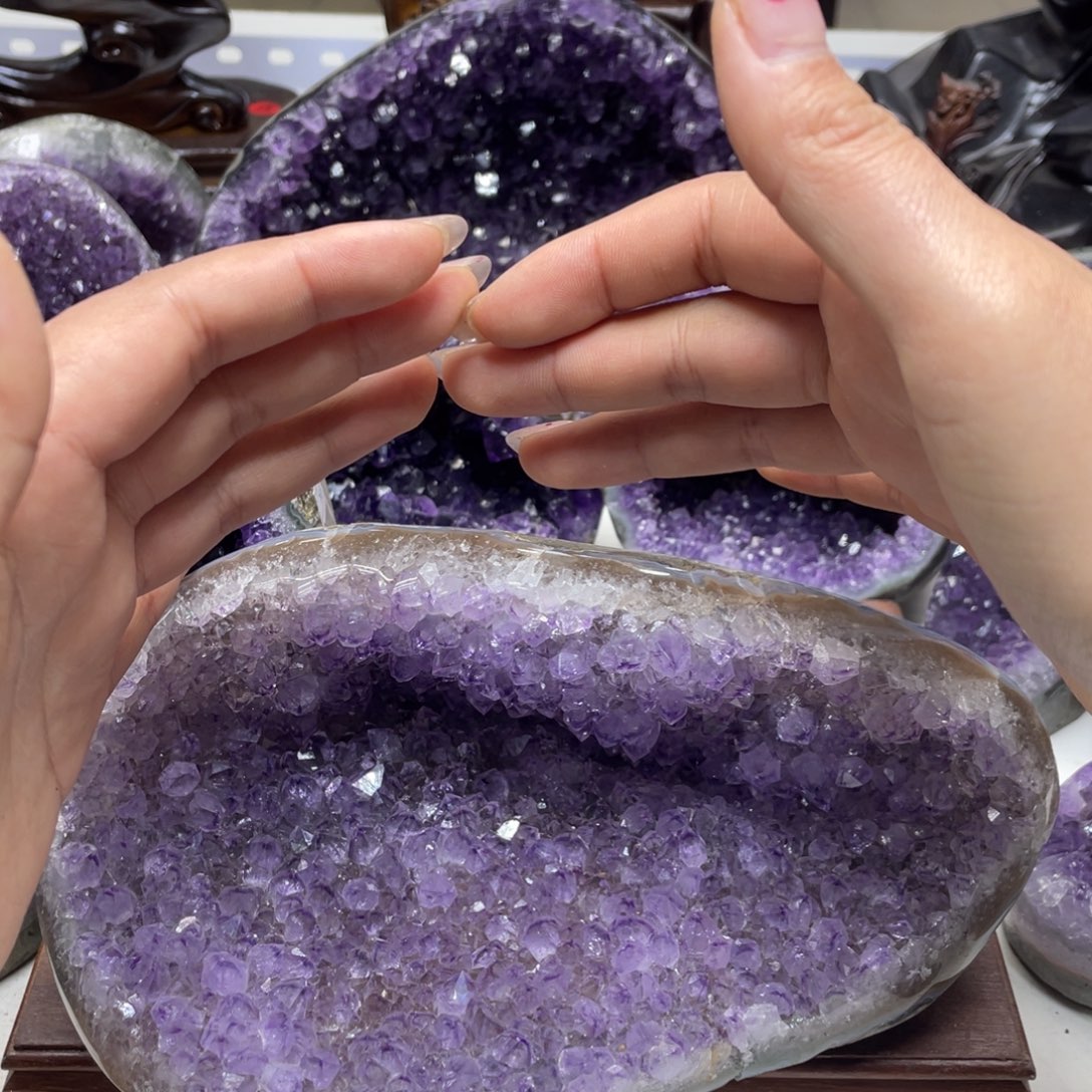 紫晶大型摆件（非配饰）未镶嵌