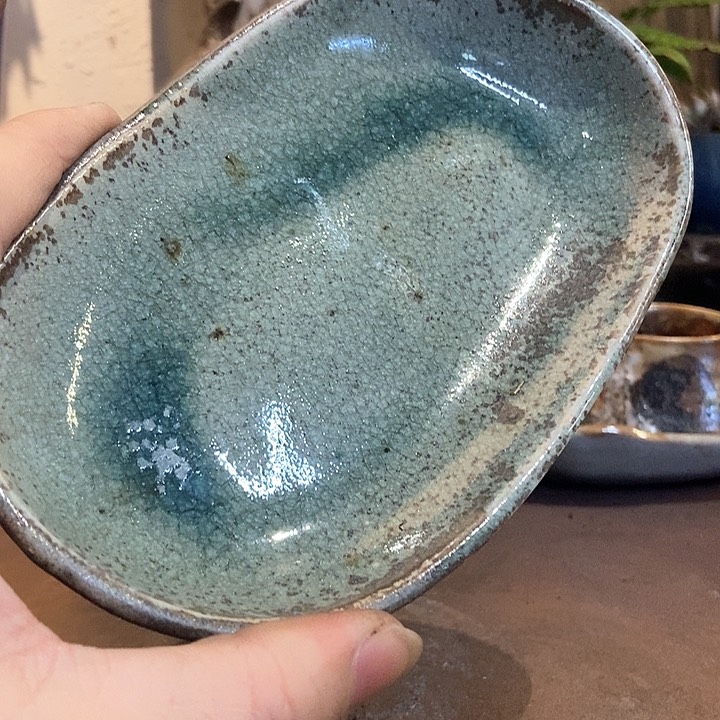摆件手工高温原矿窑变