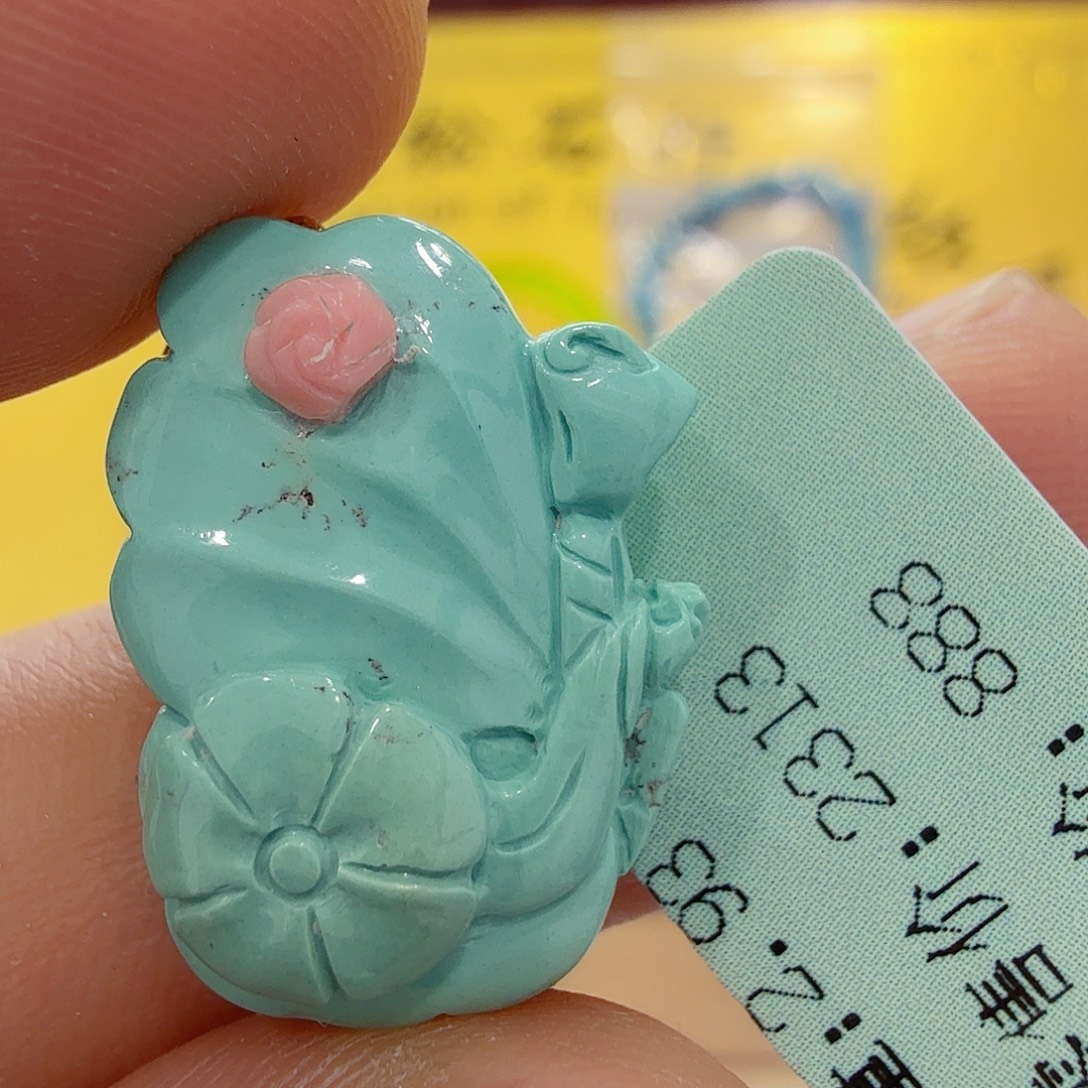 绿松石未镶嵌配饰