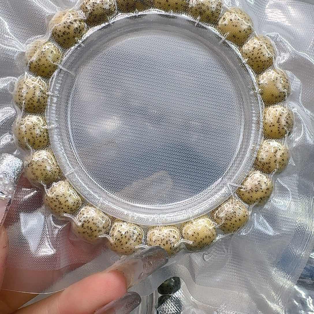 星月菩提手串145荣耀黄星月菩提11桶单圈