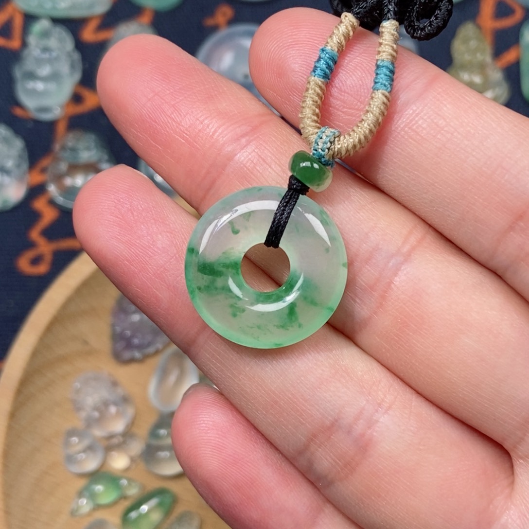 定制翡翠未镶嵌甜甜圈