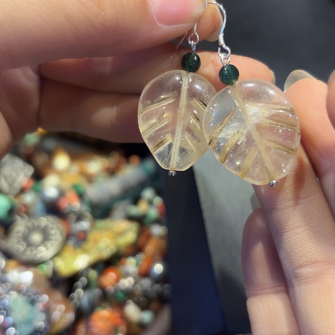 青金石未镶嵌戒指啦