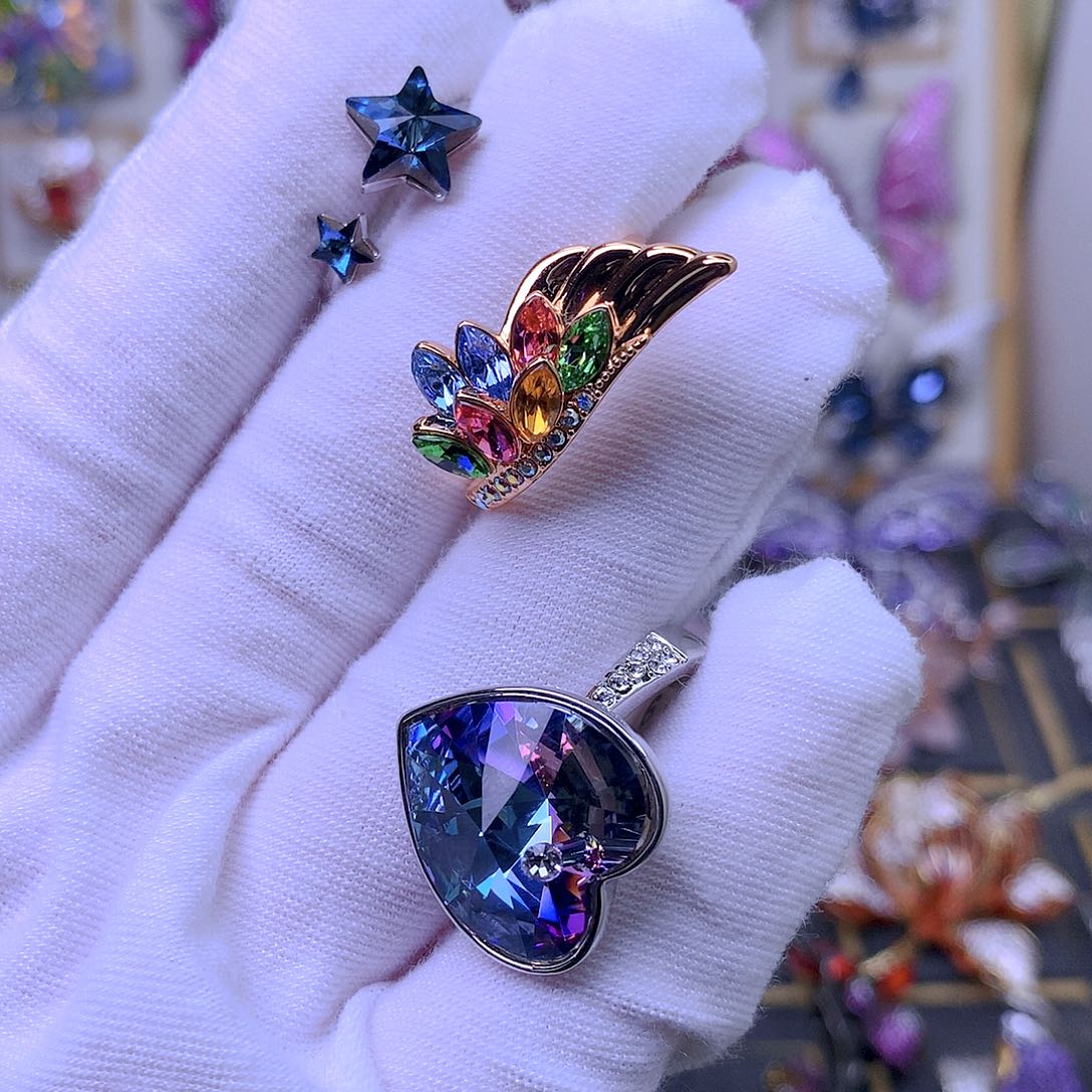 慎***合成立方氧化锆铜施华戒指3