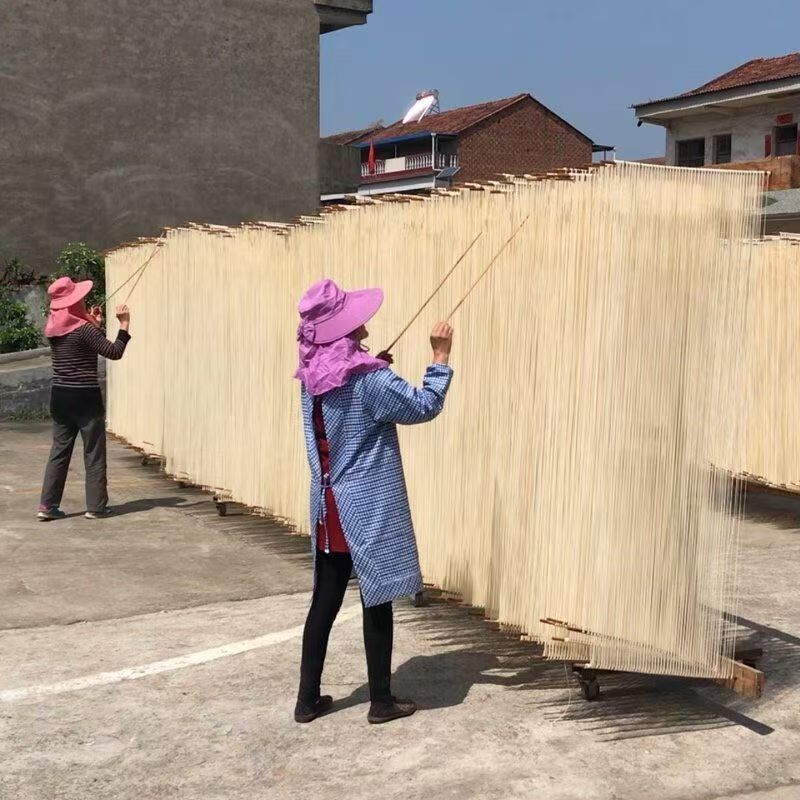 皖西南地区手工制作油面