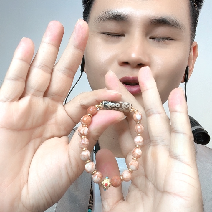 玛瑙/玉髓合金手链