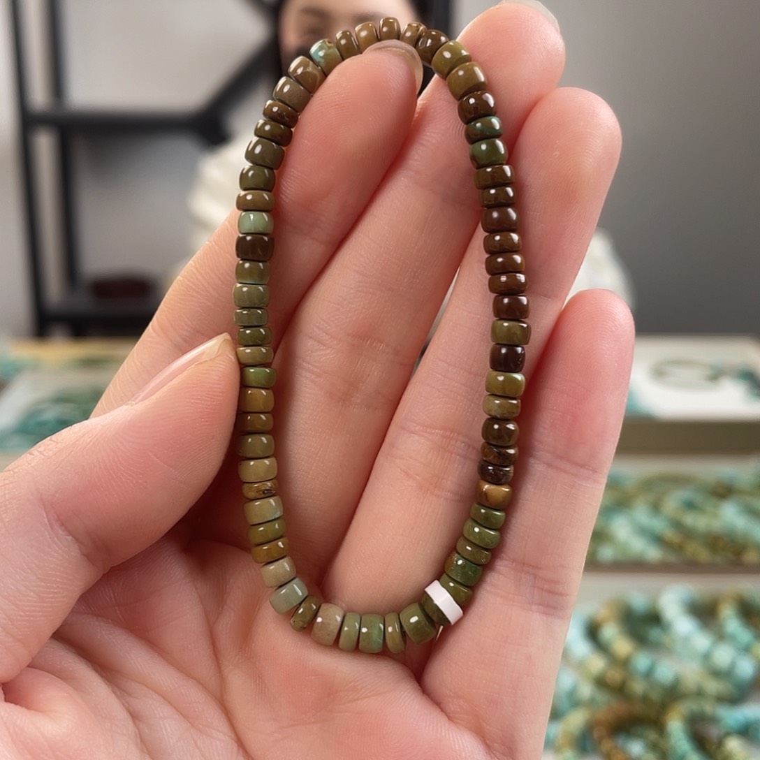 未镶嵌绿松石珠宝奇石嗎*唬