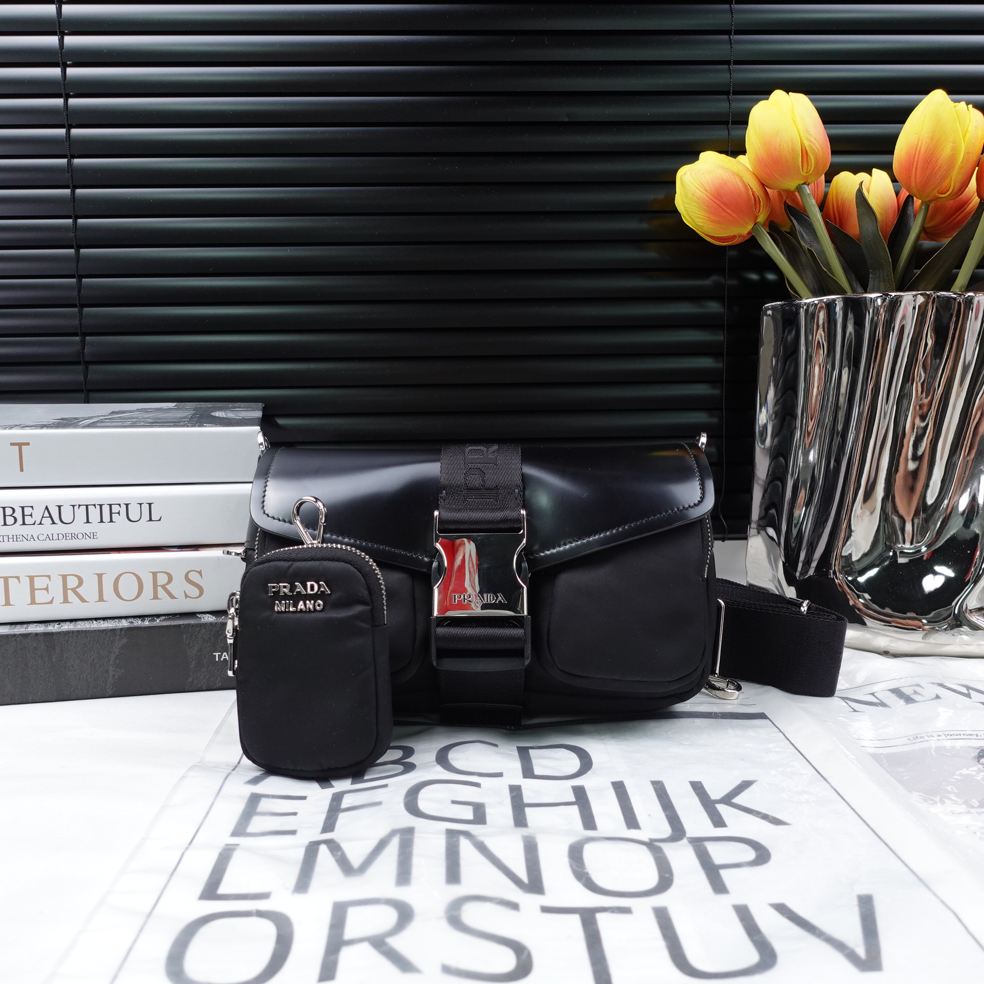 95新 Prada/普拉达 单肩包/T10249432