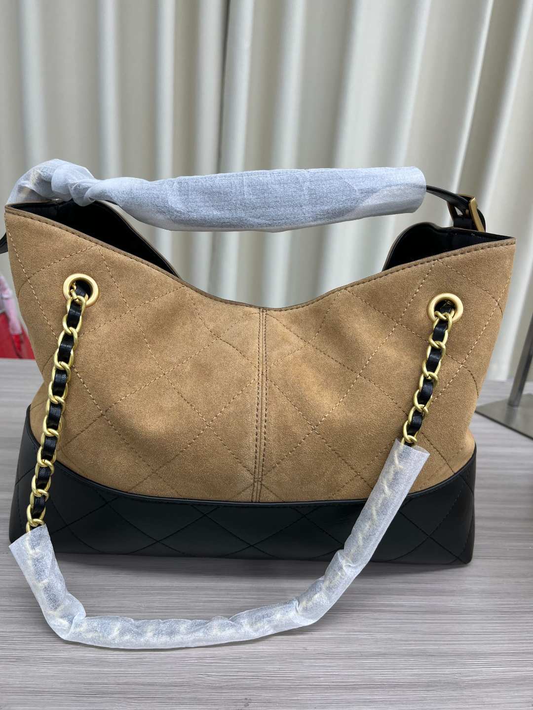 嘻嘻专属25A麂皮hobo] Pereonal Tailor百搭轻盈简约休闲时尚女包