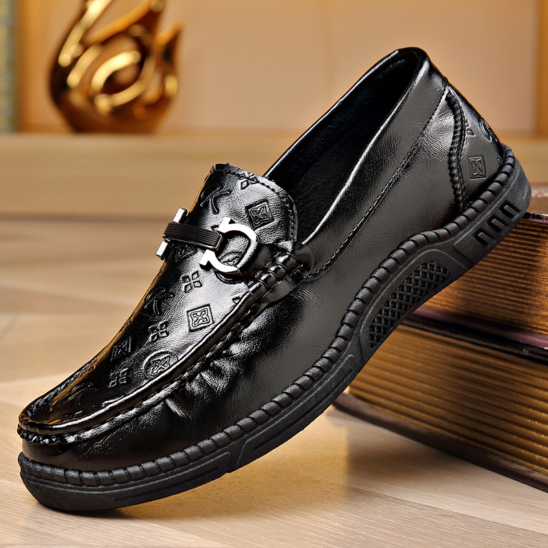 燕子2——男士冬季断码皮鞋-希航12-27