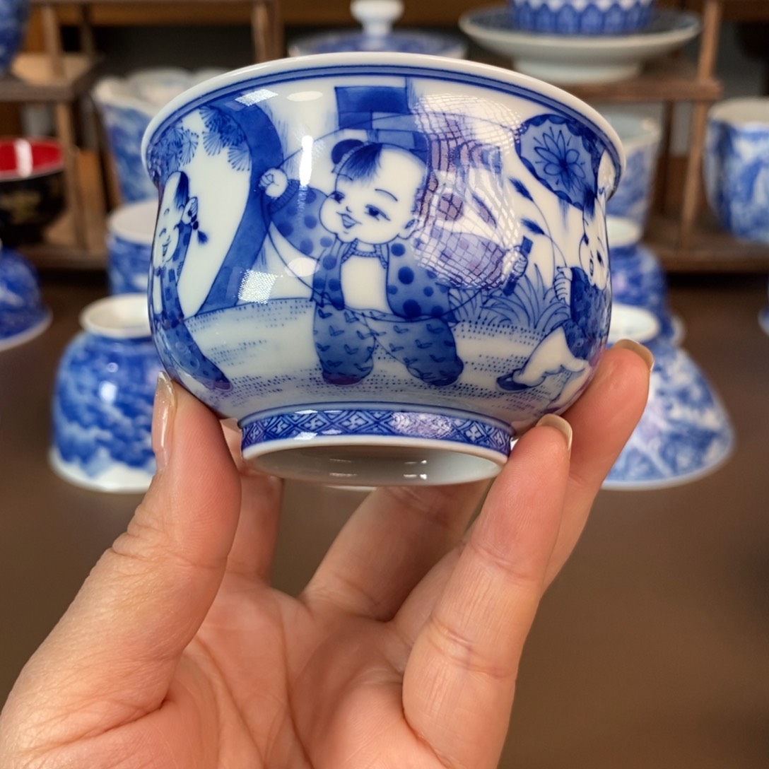 景德镇陶瓷手工手绘