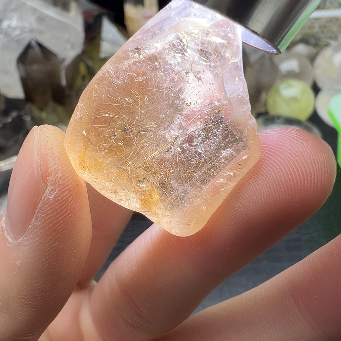 珠宝半成品水晶未镶嵌398水晶