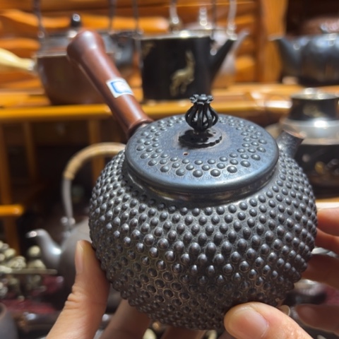 蜜安罐瓷香炉锡茶则