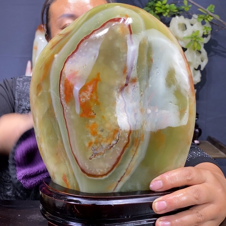 石材精品古青石摆件