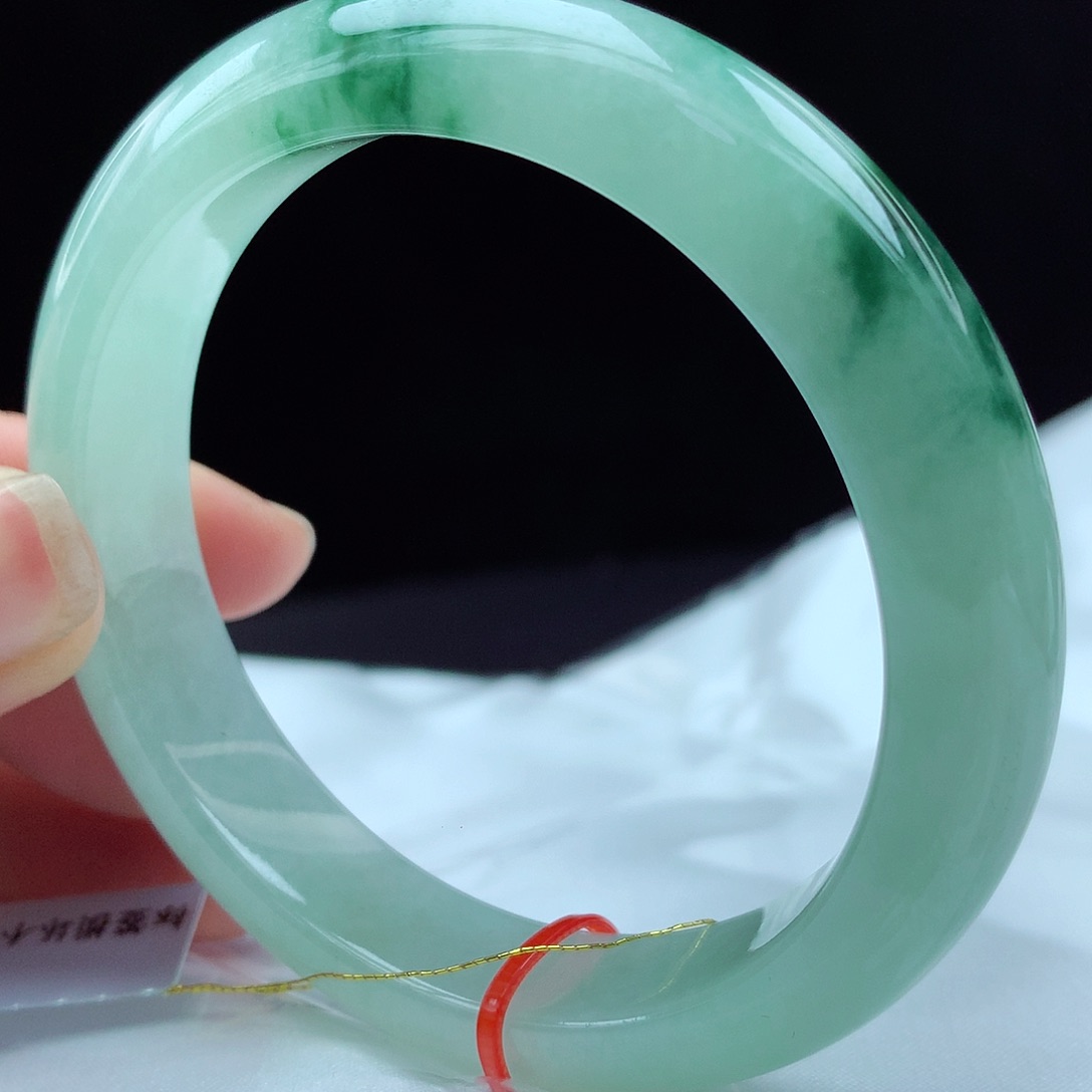 未镶嵌手镯翡翠57圈531