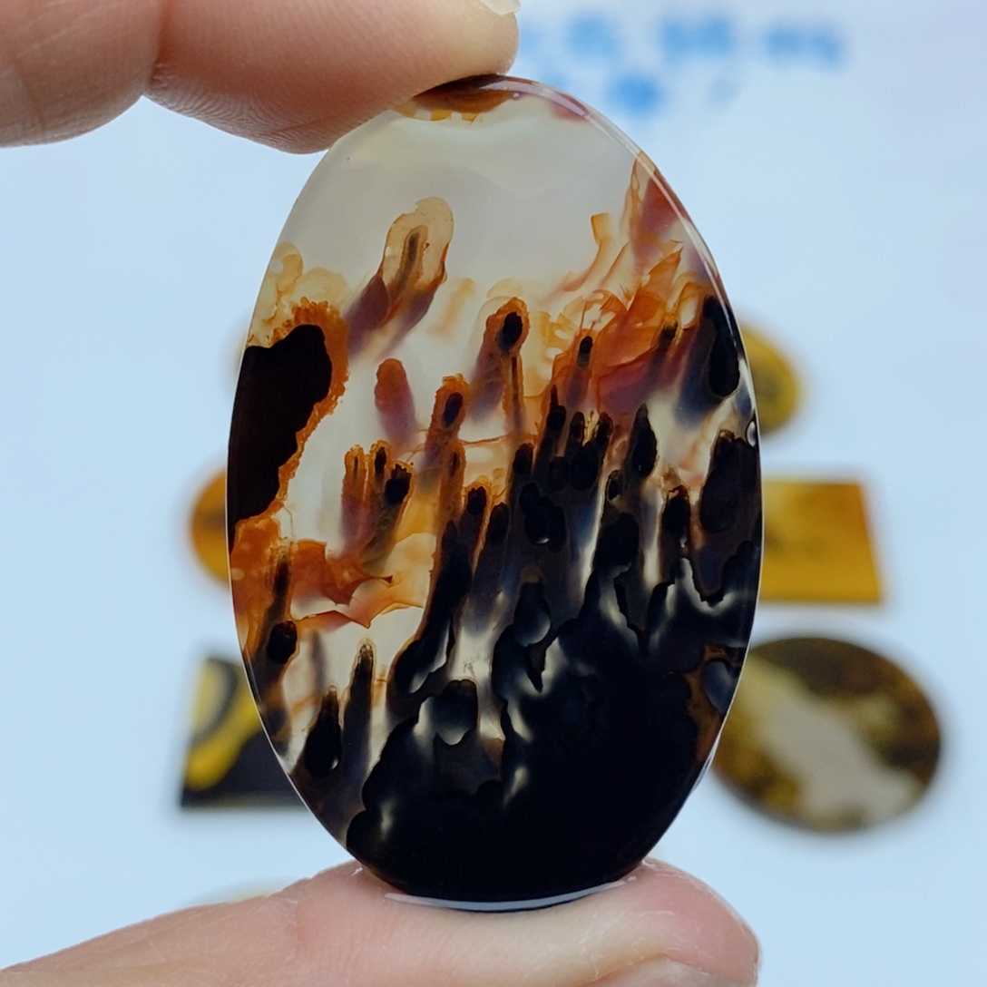 玛瑙/玉髓未镶嵌珠宝半成品
