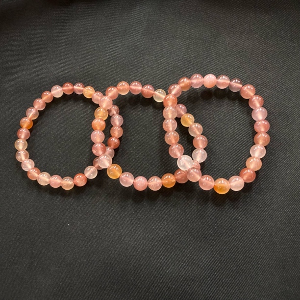 【小宝溯源】天然南红单圈手链 多样性发一件 约7mm 244XBHR