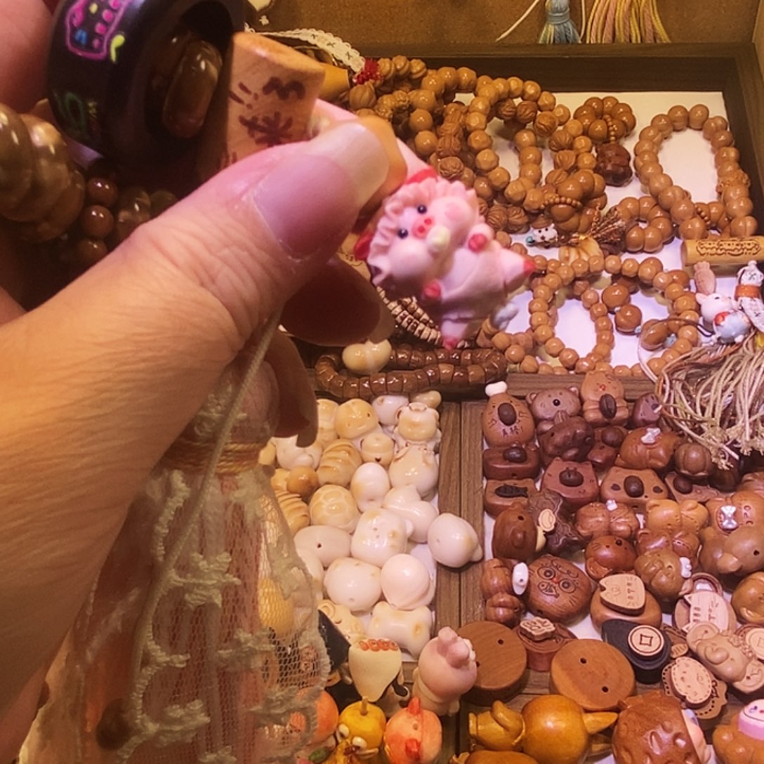 紫金鼠吊坠小猪配饰