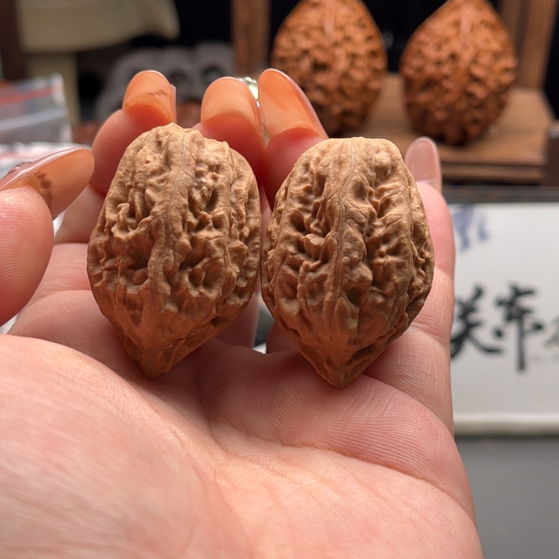 文玩核桃把件关东木子家楸大胖4