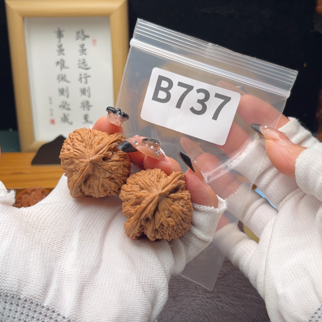 把件文玩核桃39南疆石b737