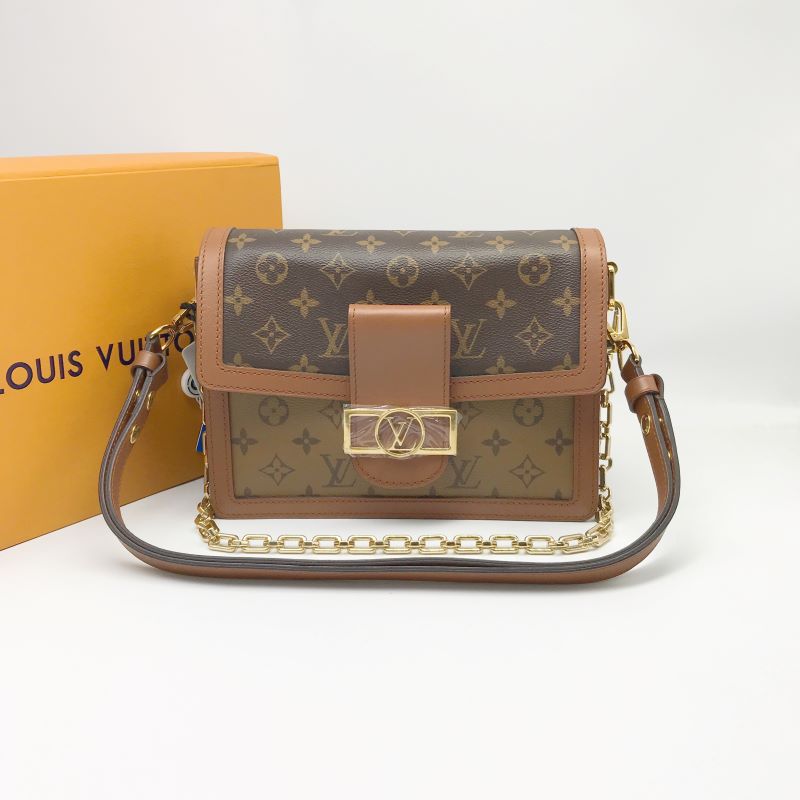 95新 LouisVuitton/路易威登 洋诚二手 LV老花达夫尼单肩包