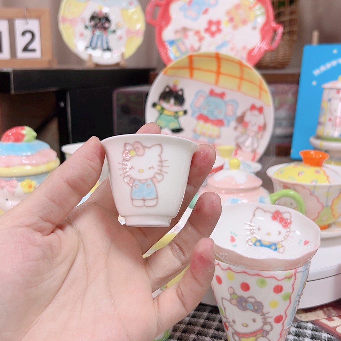 可爱陶瓷高温手作