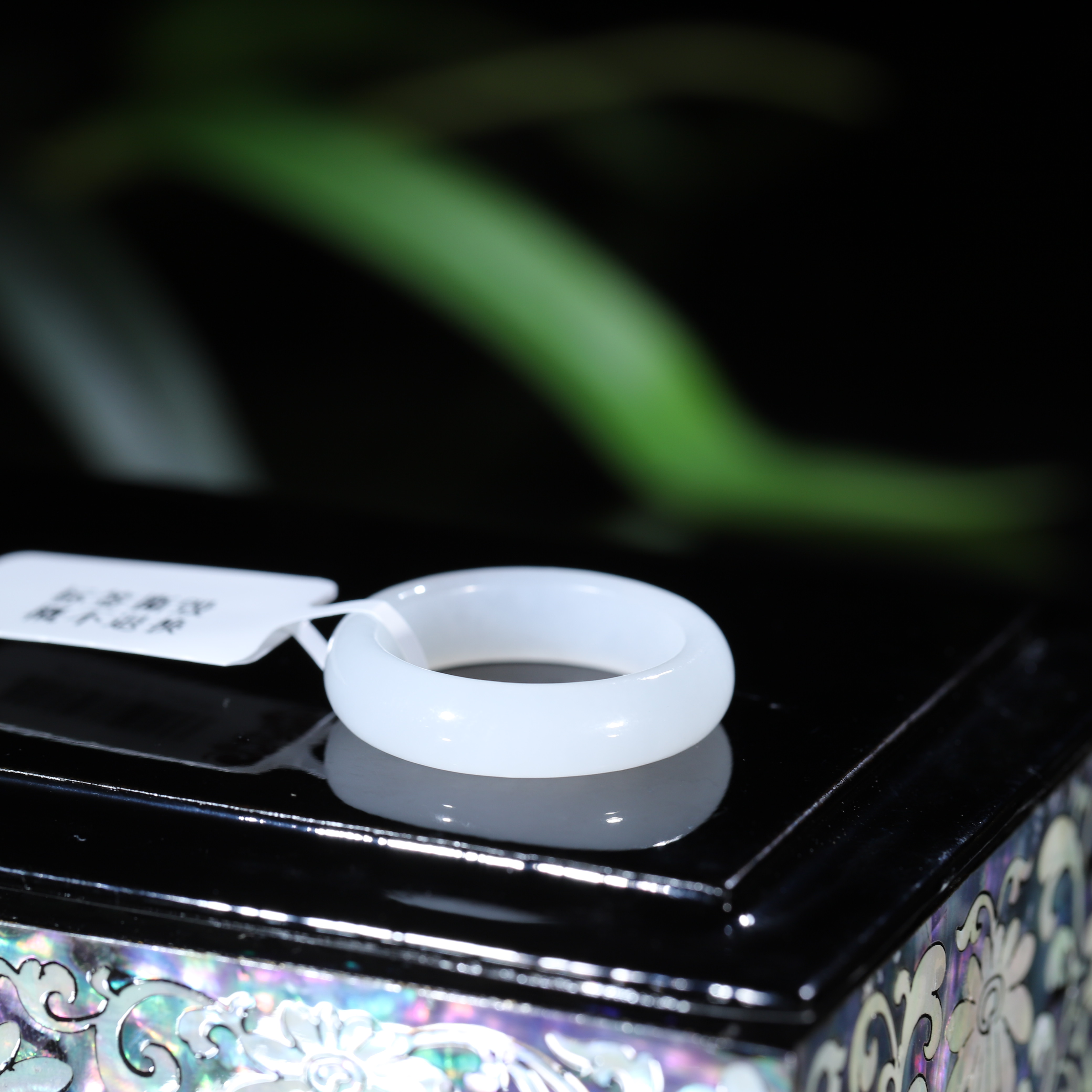 汪氏珠宝【央广】高品质和田玉青海料戒指 G5-5972 多样性发其一