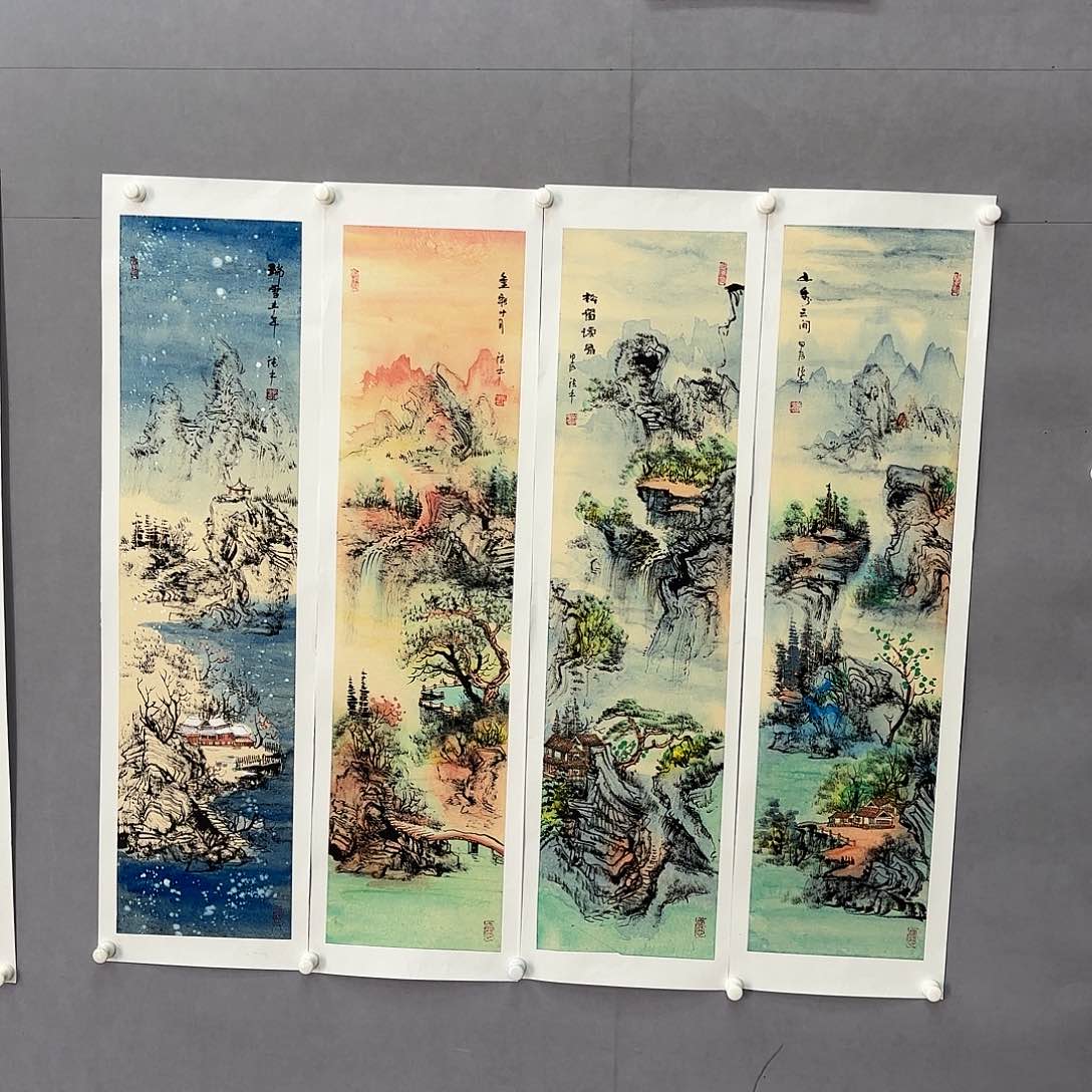 国画亲笔手绘原创