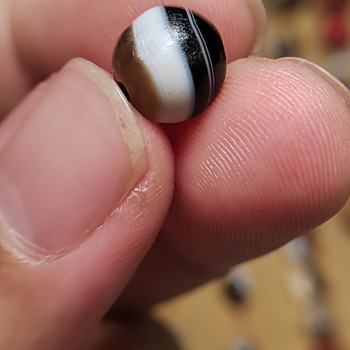 玛瑙/玉髓未镶嵌吊坠(不含链)千年玛瑙药师珠子