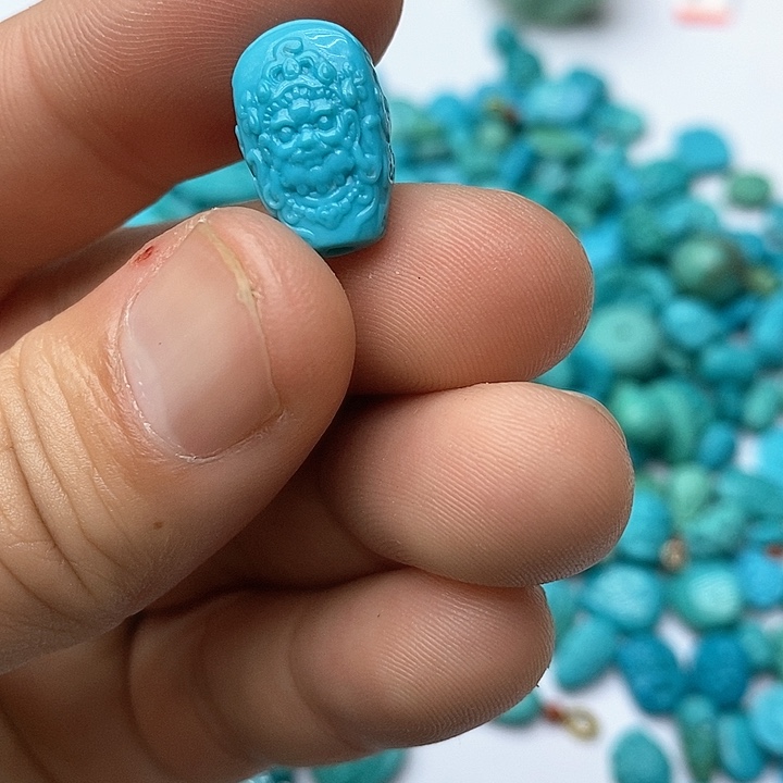 绿松石珠宝奇石未镶嵌