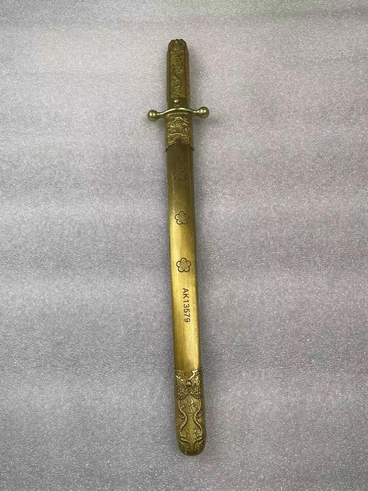 梅花中正剑 工艺品未开刃