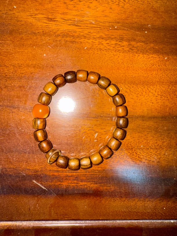 K074 黄花梨 桶珠手串 无礼盒