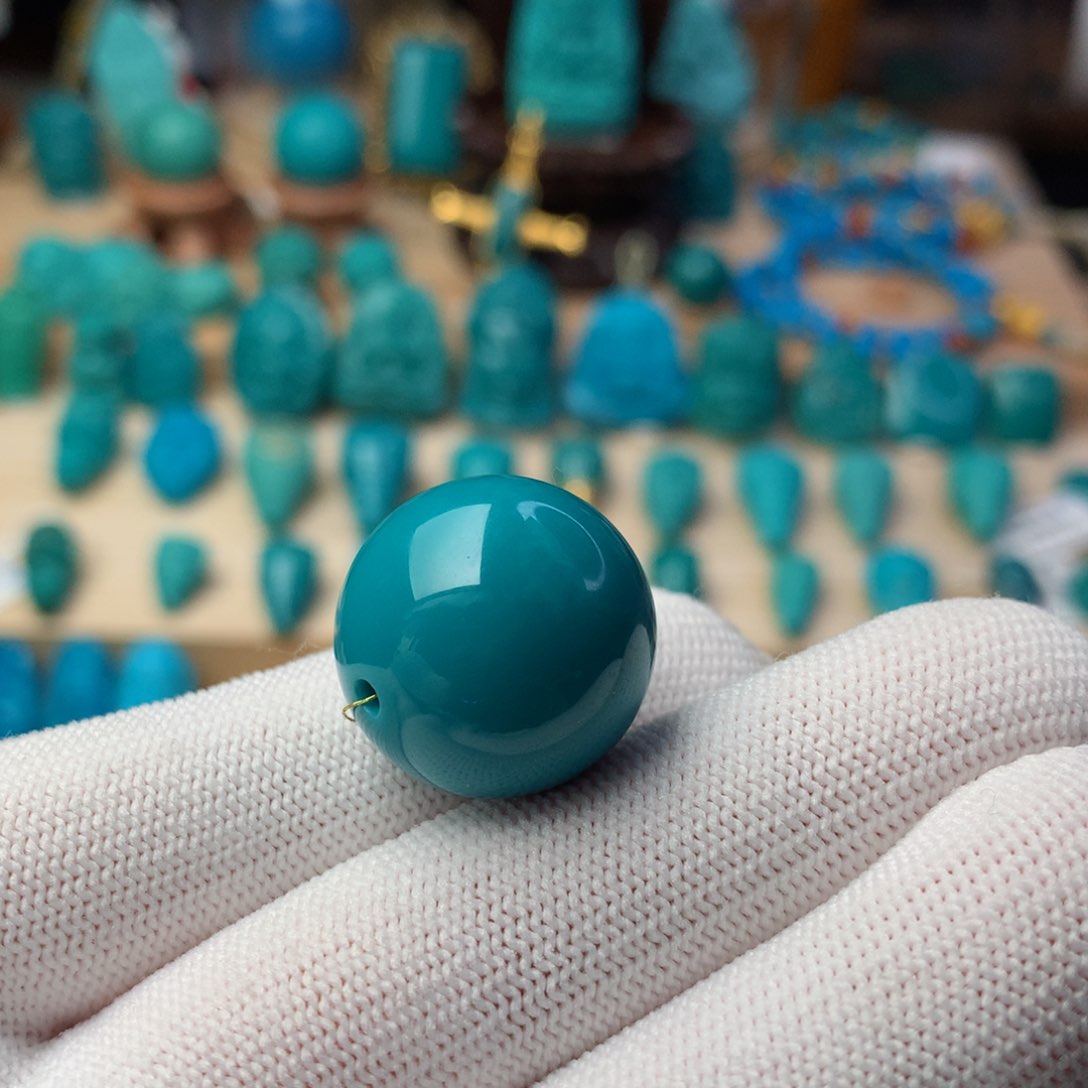 绿松石珠宝奇石未镶嵌