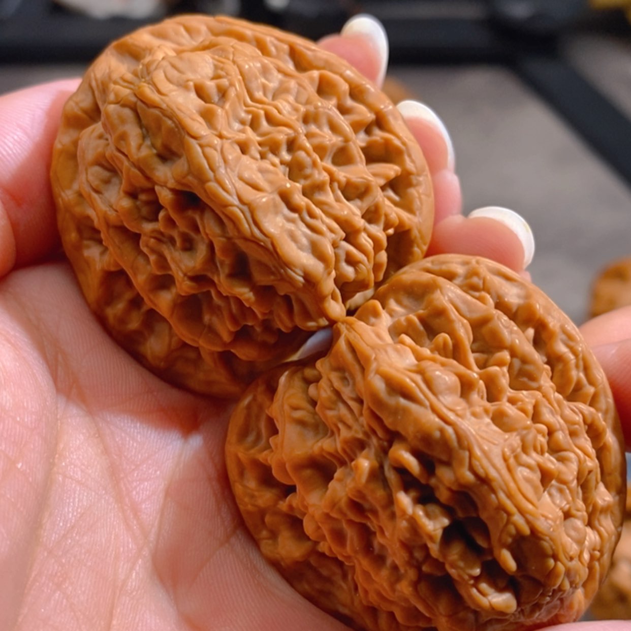 【闪购商品】吊坠文玩核桃虎头王