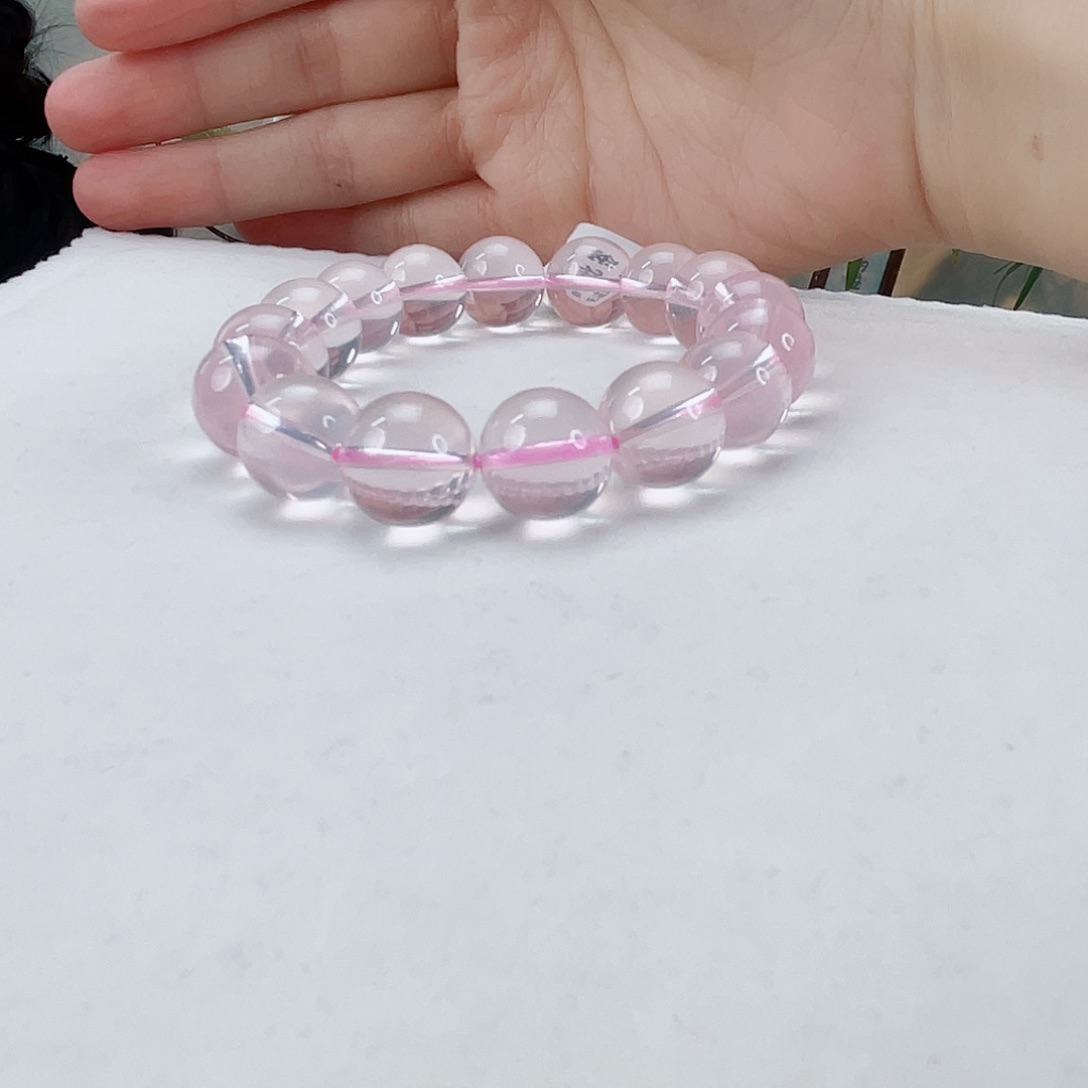 水晶手链未镶嵌水晶12.5