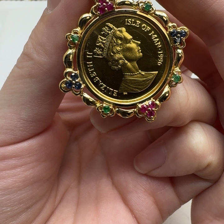 蓝宝石颈饰未镶嵌成品